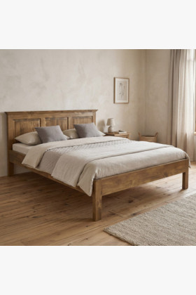 Doppelbett im rustikalen Stil 180 x 200